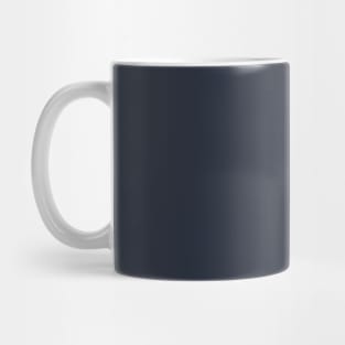 QCFF Logo Plain -- White on Dark Mug
